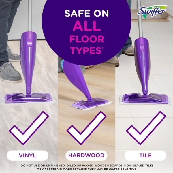 Wetjet Multi-Purpose Floor Cleaner Solution with Febreze Refill, Lavender Scent, 1.25 Liter -42.2 Fl Oz (Pack of 2) - Image 4